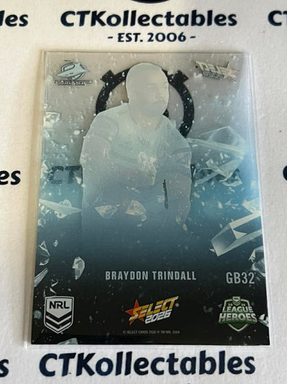 2026 Select NRL League Heroes Game Breakers #GB32 Braydon Trindall Sharks