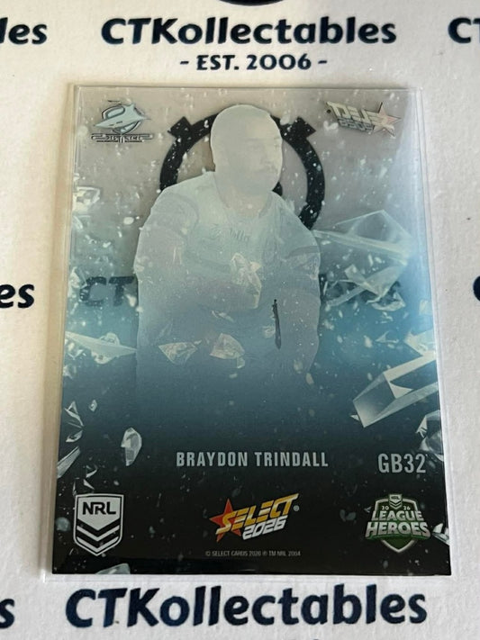 2026 Select NRL League Heroes Game Breakers #GB32 Braydon Trindall Sharks
