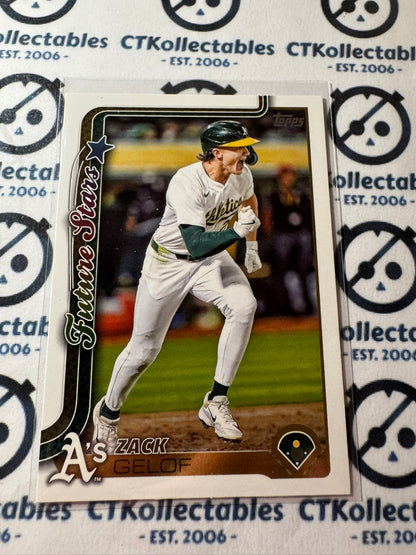 2025 Topps Series 2 Baseball Zack Gelof Future Stars #617 Athletics