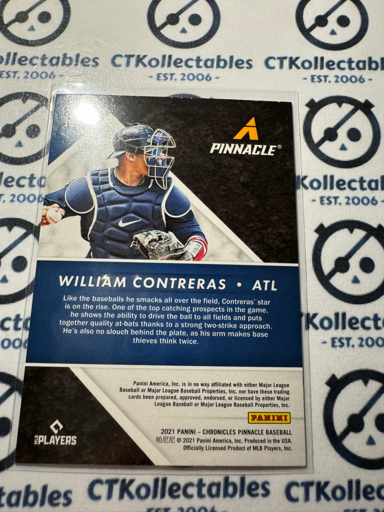 2021 Chronicles MLB Baseball Pinnacle Wiliam Contreras #14 Atlanta