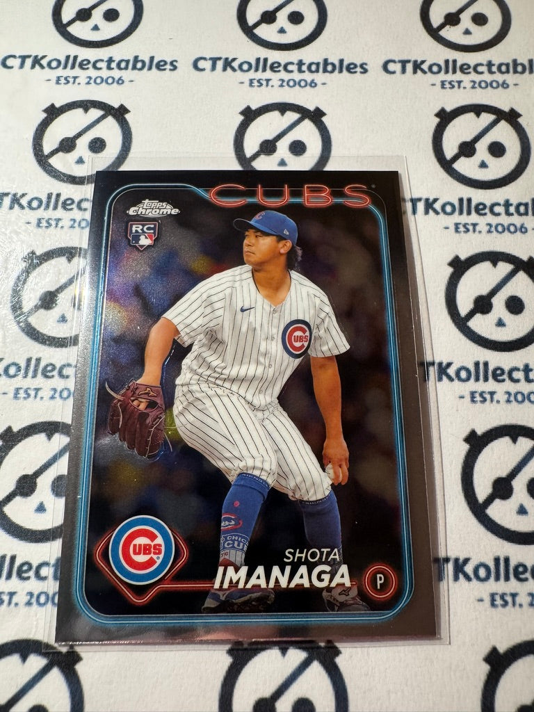 2024 Topps Chrome Baseball Shota Imanaga rookie card RC #121 Cubs