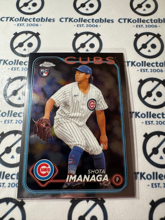 2024 Topps Chrome Baseball Shota Imanaga rookie card RC #121 Cubs