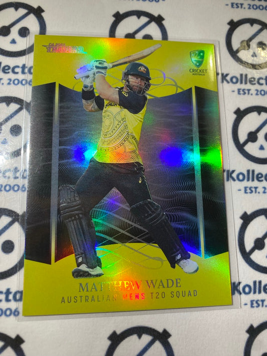 2023/2024 TLA Cricket Traders Silver Parallel Matthew Wade #P025
