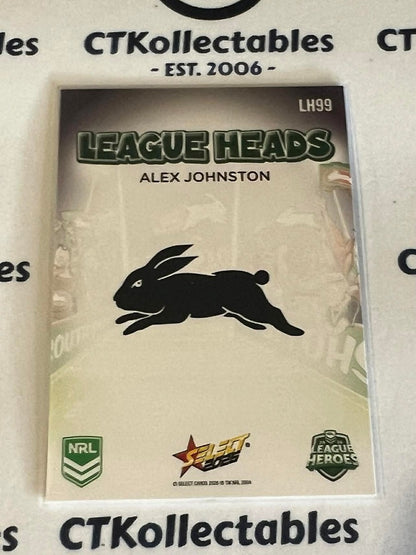 2026 Select NRL League Heroes League Heads #LH99 Alex Johnston Rabbitohs