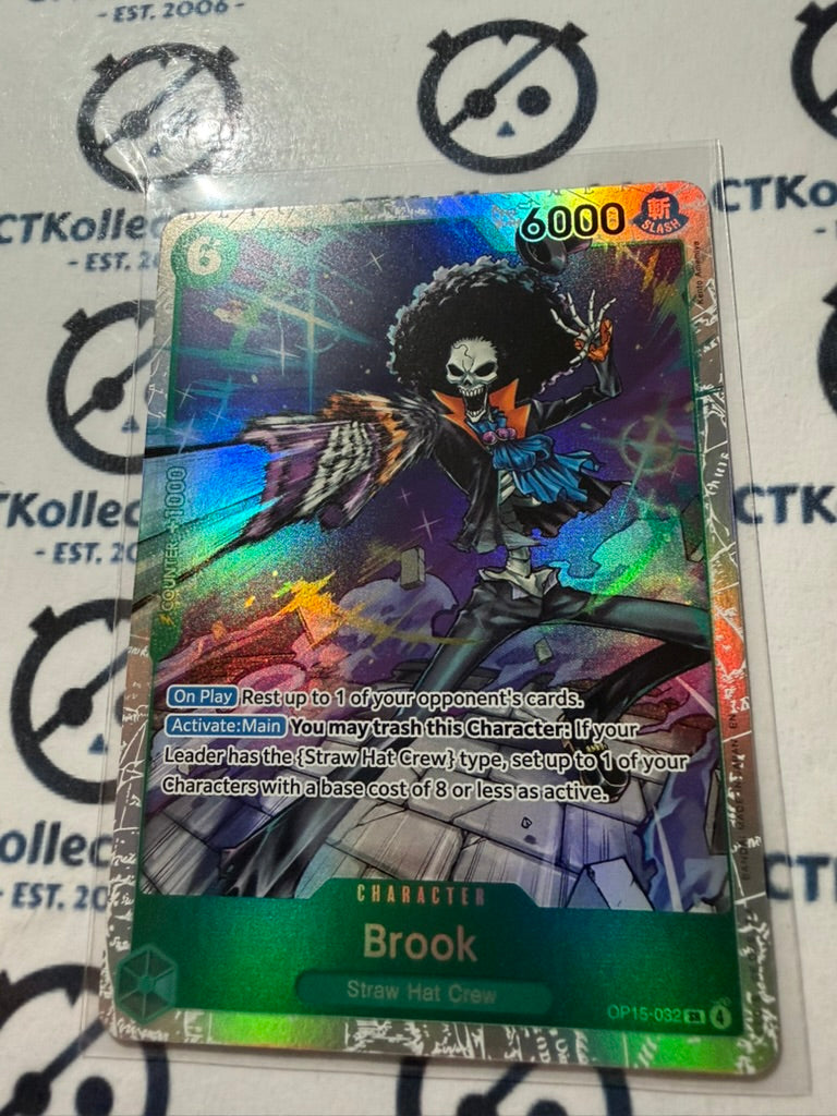 Brook One Piece Adventure on Kami's Island op15-032 SR
