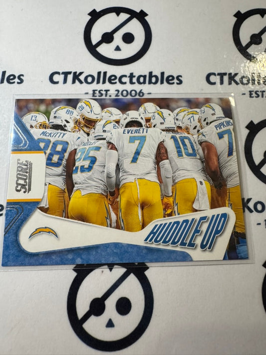2022 NFL Score Huddle Up #7 Los Angeles Chargers