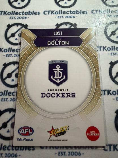 2026 Select AFL Footy Stars Luminous LB51 Shai Bolton Dockers