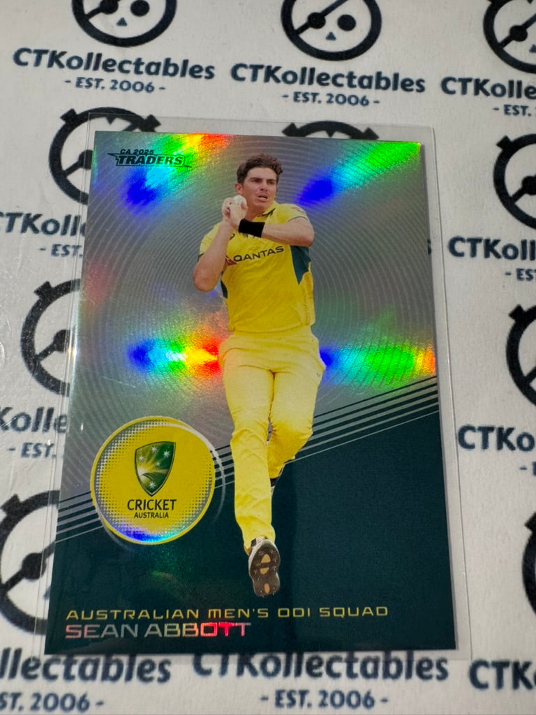 2025/26 CA Cricket Traders Sean Abbott Silver Parallel #S010