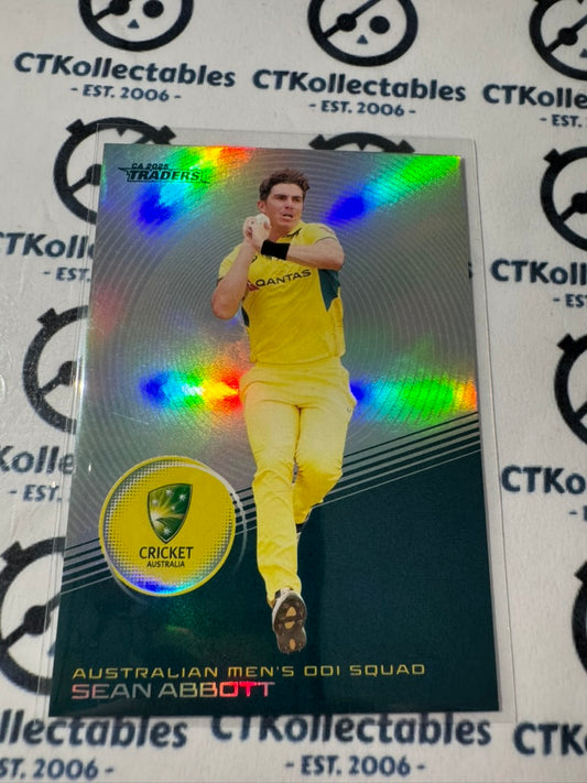 2025/26 CA Cricket Traders Sean Abbott Silver Parallel #S010