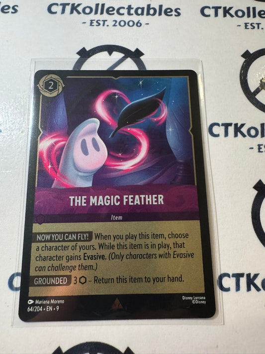 Disney Lorcana Fabled COLD FOIL 64/204 The Magic Feather R