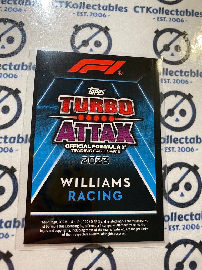 2023 Topps Turbo Attax F1 -Foil Alex Albon Superstar #290