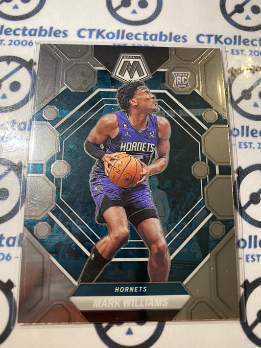 2022-23 Panini NBA Mosaic Mark Williams rookie Card RC #230 Hornets