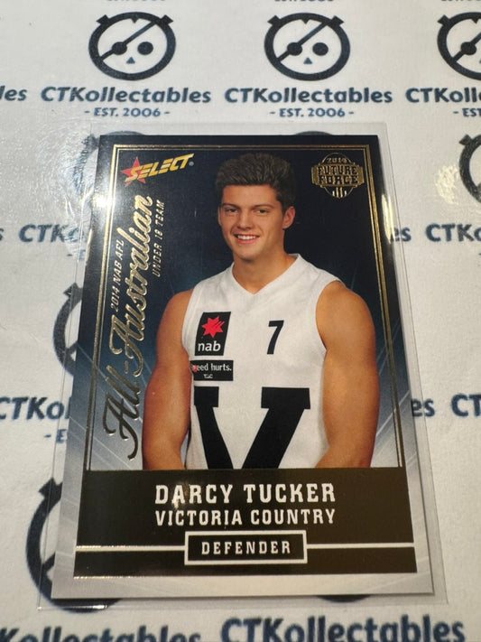 2014 Select AFL Future Force Darcy Tucker All Australian #AA4 Vic