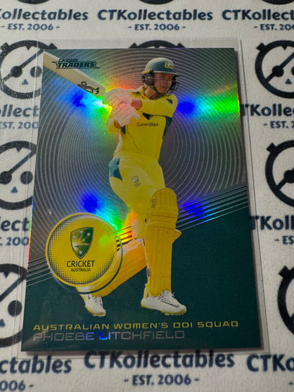 2025/26 CA Cricket Traders Phoebe Litchfield Silver Parallel #S041