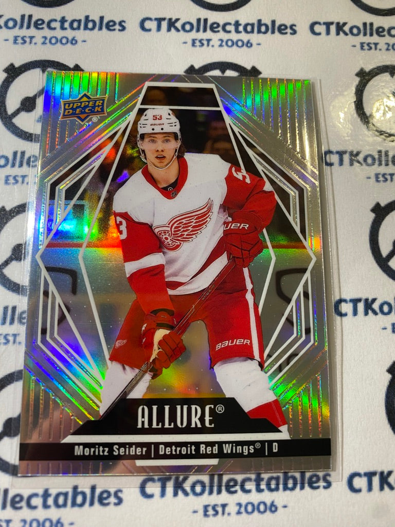 2022-23 Upper Deck Allure Base - #58 Moritz Seider Red Wings