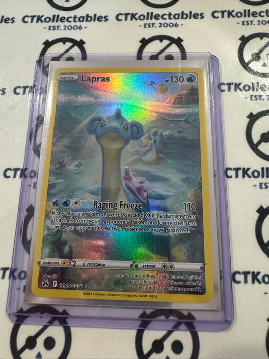 Lapras Galarian Gallery GG05/GG70 Crown Zenith Pokémon Card