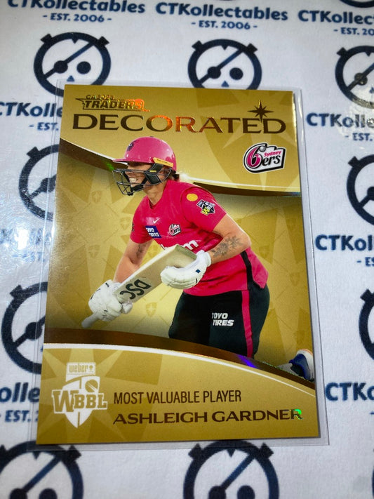2023/24 TLA Cricket Luxe Traders Ashleigh Gardner Decorated Parallel #092/147
