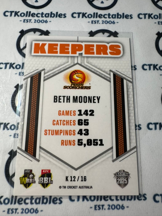 2025/26 CA Cricket Traders Beth Mooney KEEPERS K12/16 Scorchers