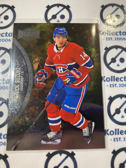 2021/22 Skybox NHL Metal Universe Base Nick Suzuki #12 Canadiens