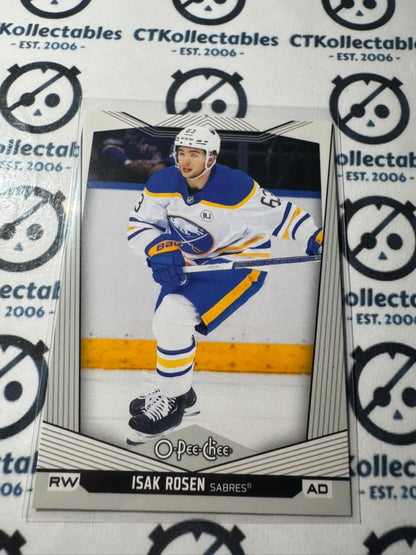 2024-25 O-Pee-Chee Hockey Rookie Card #379 Isak Rosen Buffalo Sabres