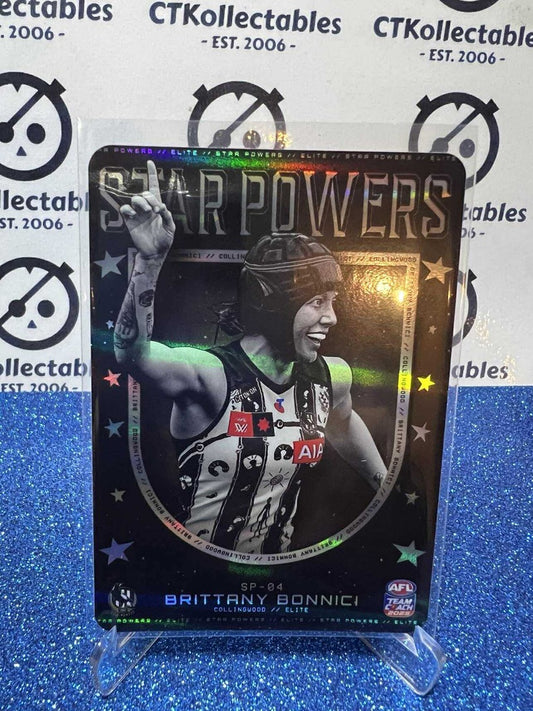 2025 AFLW TEAMCOACH BRITTANY BONNICI STAR POWERS #SP-04 MAGPIES