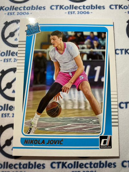 2022 NBA Chronicles Donruss Nikola Jovic Rated Rookie #10