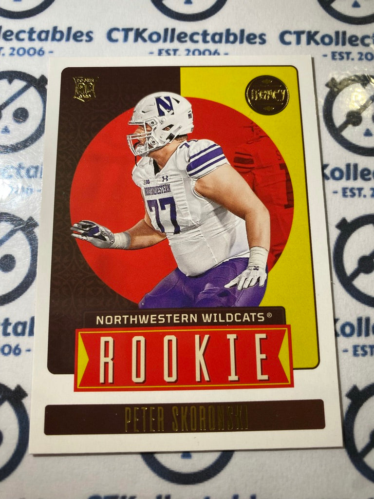 2023 NFL Panini Legacy Peter Skoronski Rookie #176 Titans RC