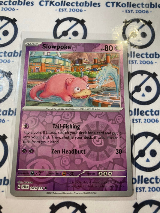 Slowpoke Reverse Holo #085/193 2023 Paldea Evolved Pokemon Card