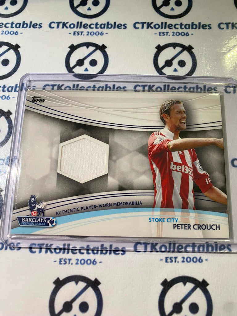 2013 Topps Premier Gold Peter Crouch Game used Jersey #JR-PC