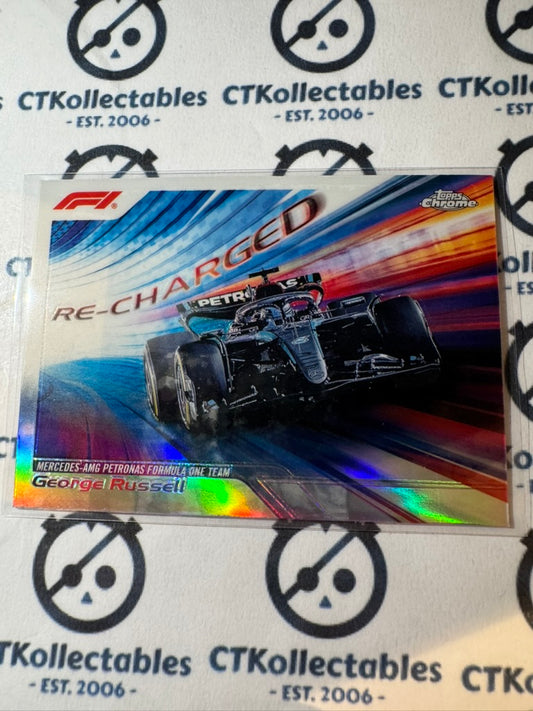 2024 Topps Chrome F1 George Russell RE-CHARGED #RECH-5 Mercedes