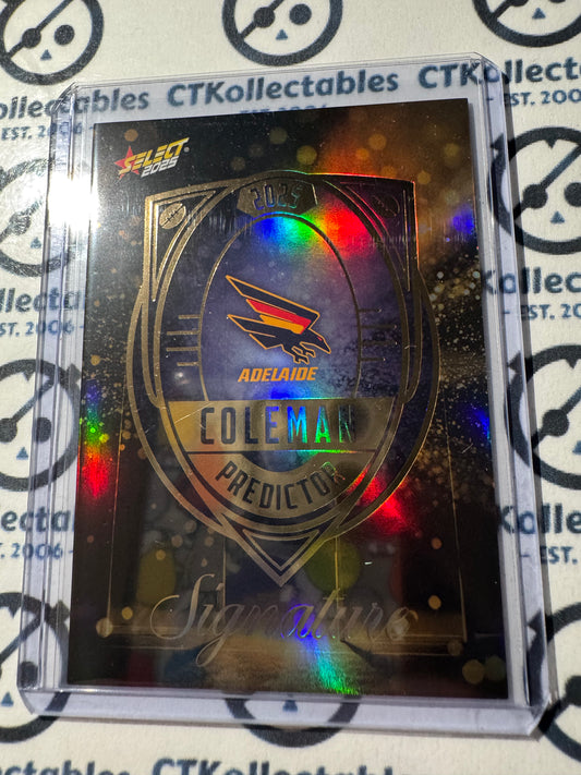 2025 AFL Footy Stars Coleman Predictor Adelaide Crows #CPSg1 #190/220