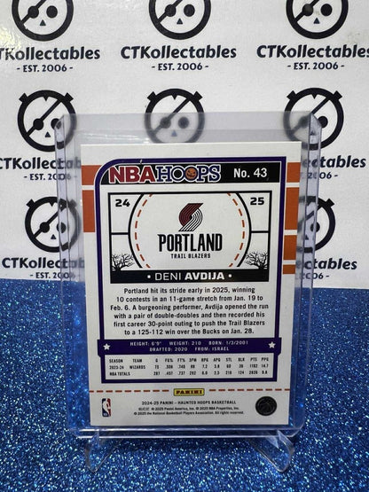 2024-25 Panini NBA HAUNTED HOOPS Halloween Webb Foil #43 Deni Avdija Portland