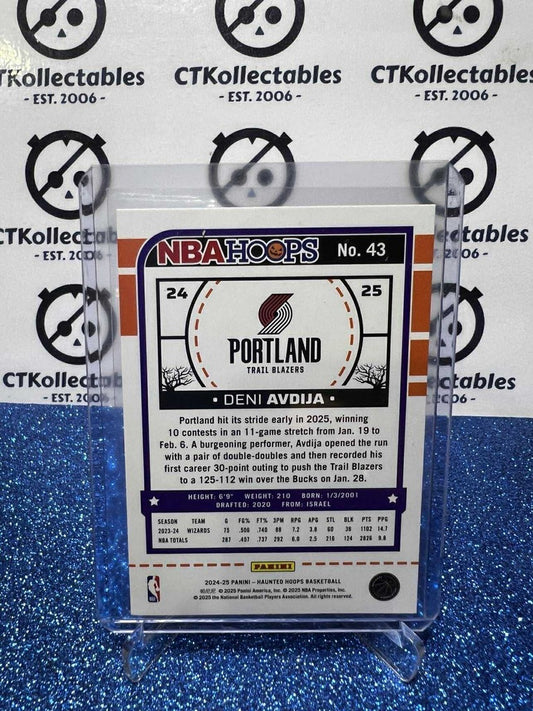 2024-25 Panini NBA HAUNTED HOOPS Halloween Webb Foil #43 Deni Avdija Portland