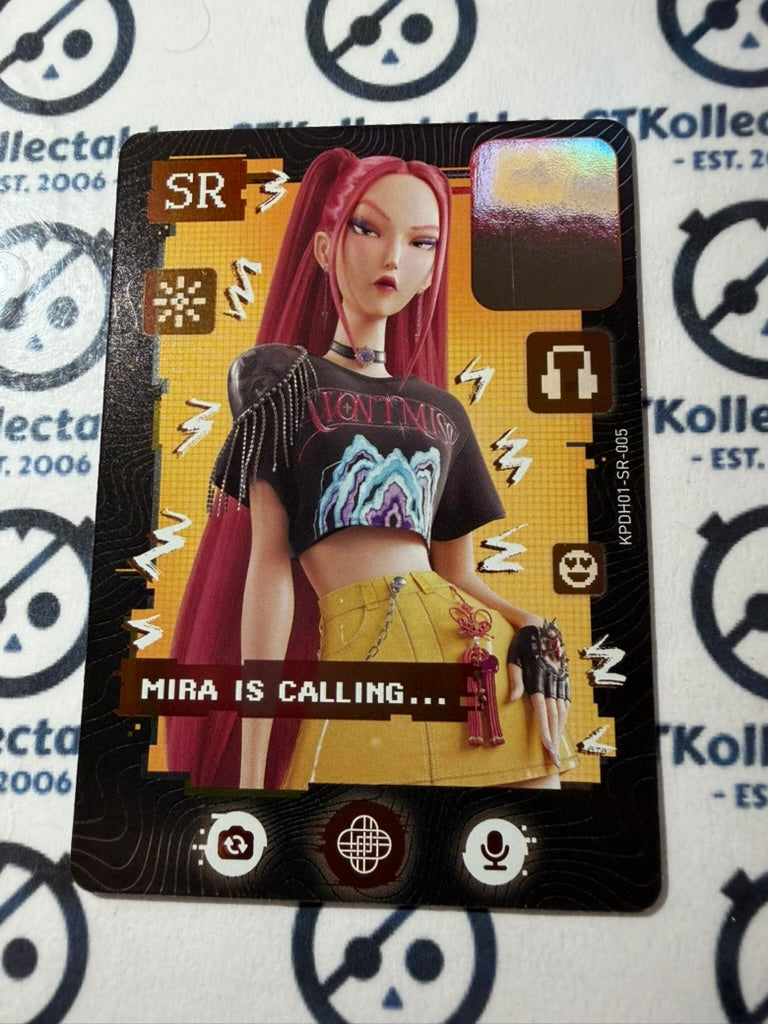 Mira is Calling SR KPDH01-SR-005 K-Pop Demon Hunters Netflix Card