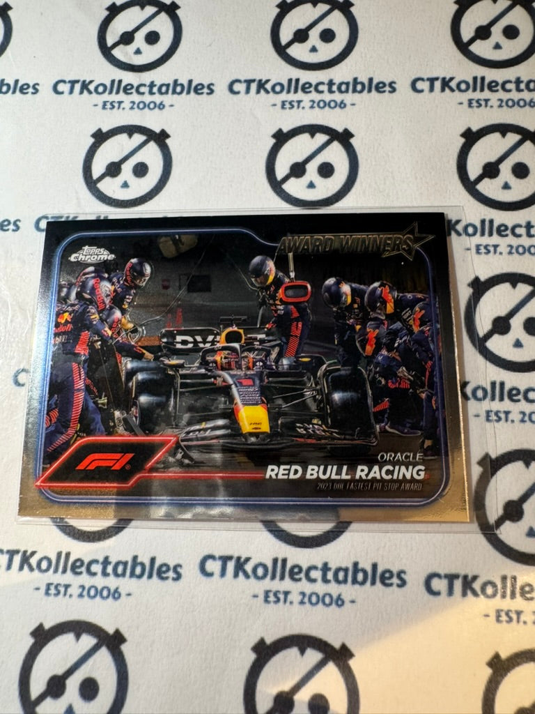 2024 Topps Chrome F1 Oracle Red Bull Racing "Award Winners" #181