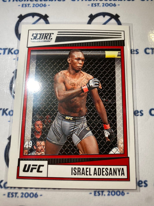 2022 UFC Panini Chronicles Score #193 Israel Adesanya