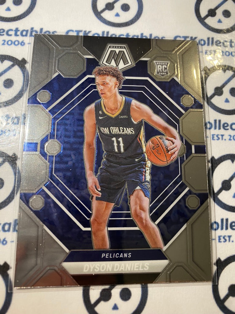 2022-23 Panini NBA Mosaic Dyson Daniels rookie Card RC #203 Pelicans