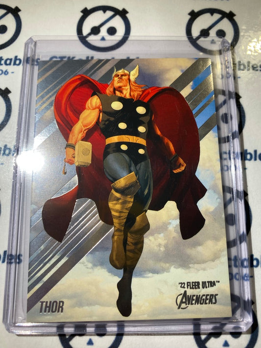 2022 Fleer Ultra Avengers Base Thor #77 Marvel