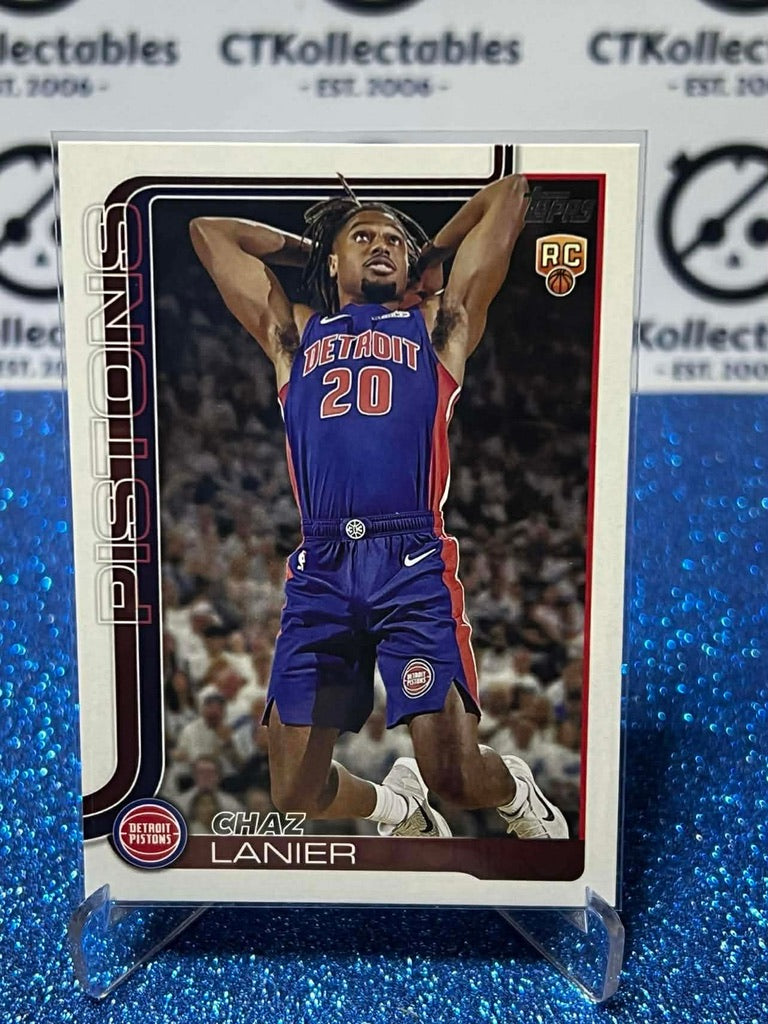 2025-26 Topps Flagship Rookie card #238 Chaz Lanier Detroit Pistons RC