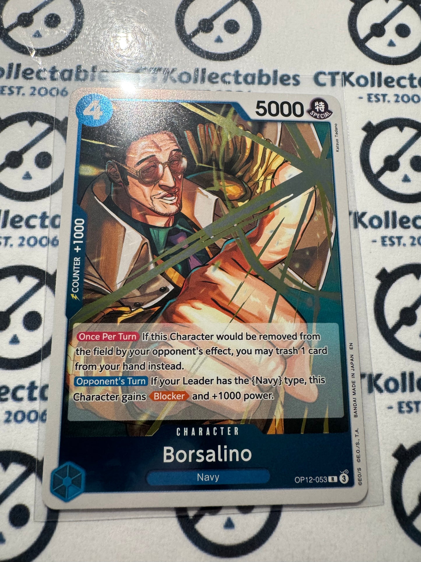 One Piece : Legacy of the Master FOIL OP12-053 – Borsalino – Rare
