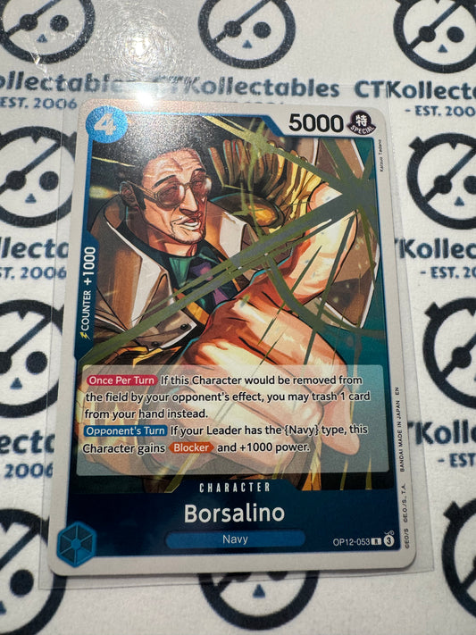 One Piece : Legacy of the Master FOIL OP12-053 – Borsalino – Rare