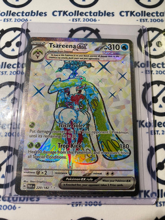 Tsareena EX Full Art #220/182 2023 Ultra Rare Paradox Rift Pokémon