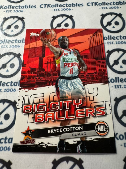 2023-24 Topps NBL Bryce Cotton Big City Ballers #BCB-17 Wildcats