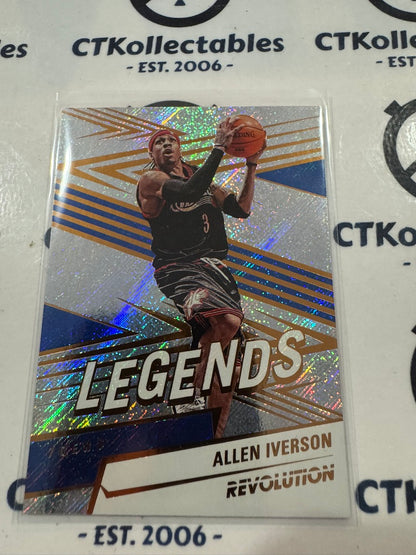 2024-25 Panini NBA Revolution Allen Iverson LEGENDS Base #163 76ers