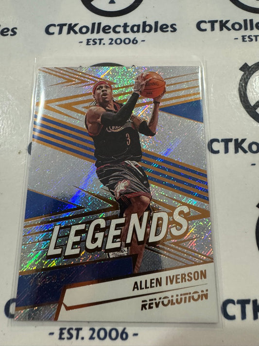 2024-25 Panini NBA Revolution Allen Iverson LEGENDS Base #163 76ers
