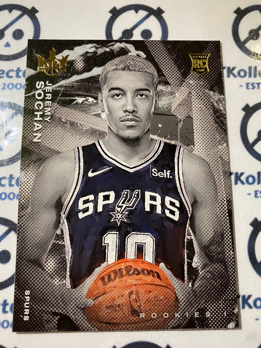 2022-23 NBA Court Kings Jeremy Sochan rookie card Rookie 1 #68 Spurs