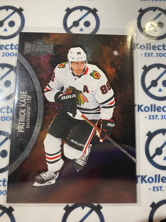 2021/22 Skybox NHL Metal Universe Base Patrick Kane #10 Blackhawks