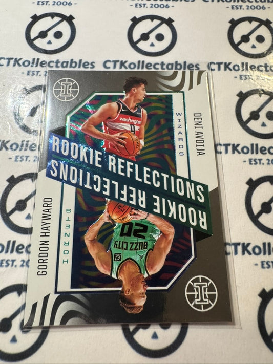 2020-21 NBA Panini Illusions Rookie Reflections Deni Avdija/ Gordon Hayward #24