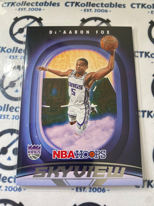 2023-24 Panini NBA HOOPS De'Aaron Fox Skyview #15 Kings