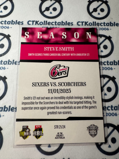 2025/26 CA Cricket Traders Steve Smith Season To Remember STR 21/24